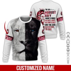 Custom August Guy 3D Hoodie - photo 4