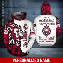 Custom August Guy 3D Hoodie - photo 5
