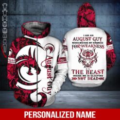 Custom August Guy 3D Hoodie - photo 6