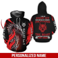 Custom August Guy 3D Hoodie - photo 5