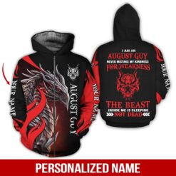Custom August Guy 3D Hoodie - photo 6