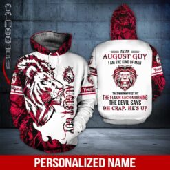 Custom August Guy 3D Hoodie - photo 5