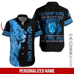 Personalized August Guy All Over Printed Shirt - photo 3
