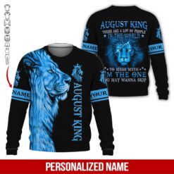 Personalized August Guy All Over Printed Shirt - photo 4
