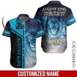 Custom August King 3D Hoodie - photo 3