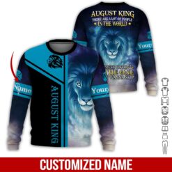 Custom August King 3D Hoodie - photo 4