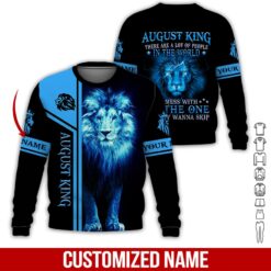 Custom August King 3D Hoodie - photo 4