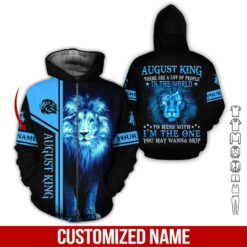 Custom August King 3D Hoodie - photo 6
