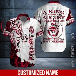 Custom August King 3D Hoodie - photo 3