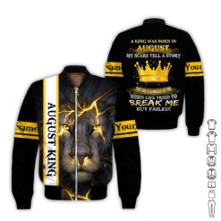 Custom August King 3D Hoodie - photo 9