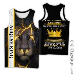 Custom August King 3D Hoodie - photo 8
