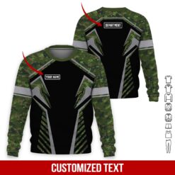 Custom Camo 3D Hoodie - photo 4
