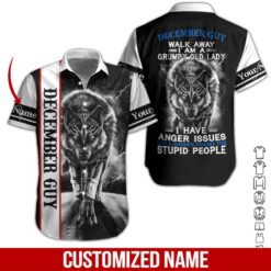 Custom December Guy 3D Hoodie - photo 3