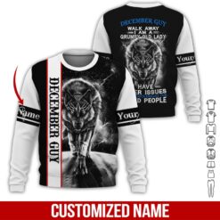 Custom December Guy 3D Hoodie - photo 4