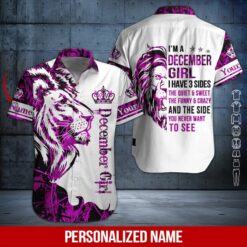 Custom December Girl 3D Hoodie - photo 3