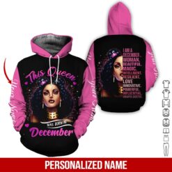 Custom December Girl Hoodie - photo 5