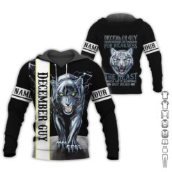 Custom December Guy 3D Hoodie - photo 5