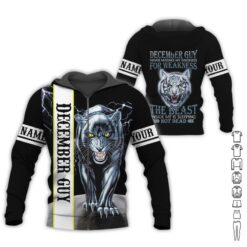 Custom December Guy 3D Hoodie - photo 6