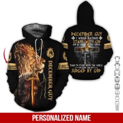 Custom December Guy Hoodie - photo 5