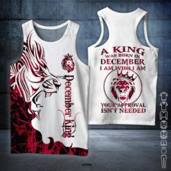Custom December King 3D Hoodie - photo 8