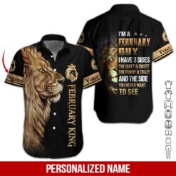 Custom February King Hoodie - photo 3