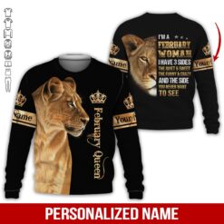 Custom February Queen Hoodie - photo 17