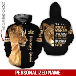 Custom February Queen Hoodie - photo 18