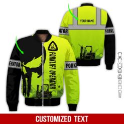 Custom Forklift Operator 3D Hoodie - photo 9