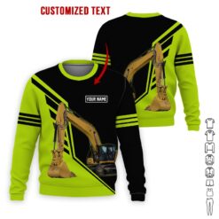 Custom Green 3D Hoodie - photo 4