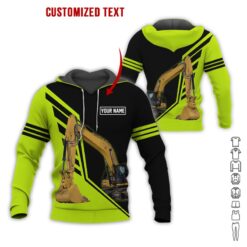 Custom Green 3D Hoodie - photo 5