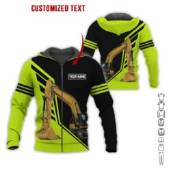 Custom Green 3D Hoodie - photo 6