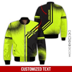 Personalized Name Green 3D Printed Work Clothes - photo 9