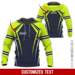 Custom Green 3D Hoodie - photo 5