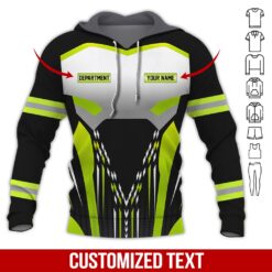 Custom Green Heavy Equipment 3D Hoodie - photo 5
