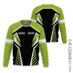Custom Green Heavy Equipment 3D Hoodie - photo 4