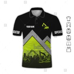 Custom Green Heavy Equipment 3D Hoodie - photo 2