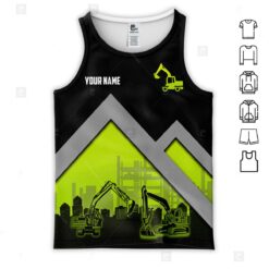 Custom Green Heavy Equipment 3D Hoodie - photo 8