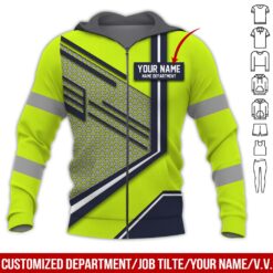 Custom Green Heavy Equipment 3D Hoodie - photo 6