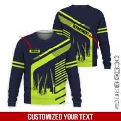Custom Green Heavy Equipment 3D Hoodie - photo 4