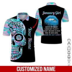 Custom January Girl 3D Hoodie - photo 2