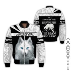 Custom January Girl 3D Hoodie - photo 9