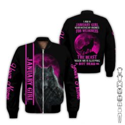 Custom January Girl 3D Hoodie - photo 9