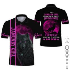 Custom January Girl 3D Hoodie - photo 2