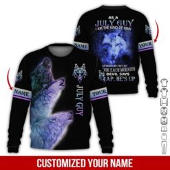Custom July 3D Hoodie - photo 4