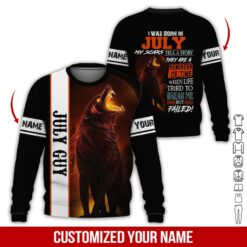 Custom July 3D Hoodie - photo 4