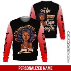 Custom July Girl 3D Hoodie - photo 4