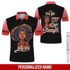 Custom July Girl 3D Hoodie - photo 2