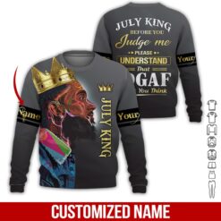 Custom July King 3D Hoodie - photo 4