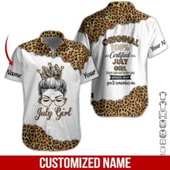 Custom July Girl 3D Hoodie - photo 3