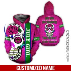 Custom July Girl 3D Hoodie - photo 5